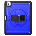 Mocne Etui z Uchwytem, Podstawką i Paskiem do iPad Pro 13 2024 granatowe