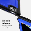 Mocne Etui z Uchwytem, Podstawką i Paskiem do iPad Pro 13 2024 granatowe