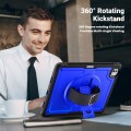 Mocne Etui z Uchwytem, Podstawką i Paskiem do iPad Pro 13 2024 granatowe