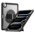 Mocne Etui z Uchwytem, Podstawką i Paskiem do iPad Pro 13 2024 transparentne