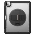Mocne Etui z Uchwytem, Podstawką i Paskiem do iPad Pro 13 2024 transparentne