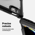 Mocne Etui z Uchwytem, Podstawką i Paskiem do iPad Pro 13 2024 transparentne