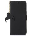Skórzane Etui Pokrowiec RFID do iPhone 16 Pro Max czarny