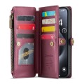 Bordowe Etui Pokrowiec Portfel CASEME do iPhone 16 Pro Max
