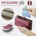 Bordowe Etui Pokrowiec Portfel CASEME do iPhone 16 Pro Max
