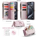 Różowe Etui Pokrowiec Portfel CASEME do iPhone 16 Pro Max