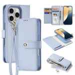 Etui Pokrowiec Portfel Dux Ducis do iPhone 16 Pro Max niebieski