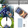 R-JUST Pancerne Etui Antywstrząsowe do iPhone 16 Pro Max srebrne