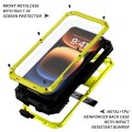 R-JUST Pancerne Etui Antywstrząsowe do iPhone 16 Pro Max żółte