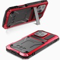 R-JUST Pancerne Etui Antywstrząsowe do iPhone 16 Pro Max czerwone