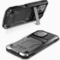 R-JUST Pancerne Etui Antywstrząsowe do iPhone 16 Pro Max czarne