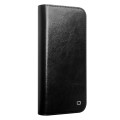 QIALINO Eleganckie Skórzane Etui do iPhone 16 Pro Max czarne