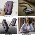 Fioletowe Etui Pokrowiec Portfel CASEME do iPhone 16 Pro