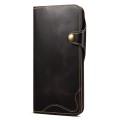Skórzane Etui Pokrowiec do iPhone 16 Pro czarny