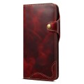 Skórzane Etui Pokrowiec do iPhone 16 Pro czerwony