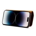 Skórzane Etui Pokrowiec do iPhone 16 Pro czerwony