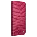 QIALINO Eleganckie Skórzane Etui Pokrowiec do iPhone 16 Pro Max różowe