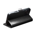 QIALINO Eleganckie Skórzane Etui Pokrowiec do iPhone 16 Pro czarne