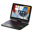 Podświetlana Obrotowa Klawiatura TouchPad do iPad mini 6 czarna
