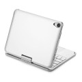 Podświetlana Obrotowa Klawiatura TouchPad do iPad mini 6 srebrna