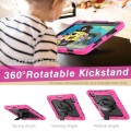 Różowe Pancerne Etui z Uchwytem Osłoną PET do iPad Pro 11 2024