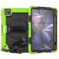 Zielone Pancerne Etui z Uchwytem Osłoną PET do iPad Pro 11 2024