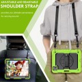 Zielone Pancerne Etui z Uchwytem Osłoną PET do iPad Pro 11 2024