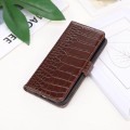 Eleganckie Skórzane Etui Pokrowiec do iPhone 16 brązowe