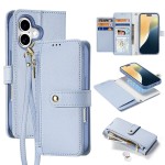 Etui Pokrowiec Portfel Dux Ducis do iPhone 16 Plus niebieski