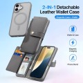 Etui Pokrowiec Portfel Dux Ducis do iPhone 16 Plus szary