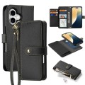 Eleganckie Etui Pokrowiec Portfel Dux Ducis do iPhone 16 czarny
