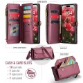 Czerwone Etui Pokrowiec Portfel CASEME do iPhone 16 Plus