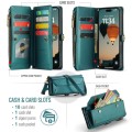 Zielone Wielofunkcyjne Etui Pokrowiec Portfel CASEME do iPhone 16