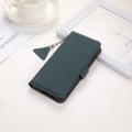 Zielone Skórzane Etui Pokrowiec RFID do iPhone 16 Plus
