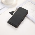 Czarne Skórzane Etui Pokrowiec RFID do iPhone 16 Plus