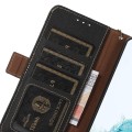 Czarne Skórzane Etui Pokrowiec RFID do iPhone 16 Plus