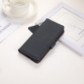 Granatowe Skórzane Etui Pokrowiec RFID do iPhone 16