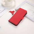 Czerwone Skórzane Etui Pokrowiec RFID do iPhone 16