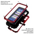 R-JUST Pancerne Etui Antywstrząsowe do iPhone 16 Plus czerwone