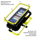R-JUST Pancerne Etui Antywstrząsowe do iPhone 16 Plus żółte