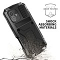 R-JUST Pancerne Etui Antywstrząsowe do iPhone 16 czarne