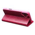 QIALINO Eleganckie Skórzane Etui Pokrowiec do iPhone 16 różowe