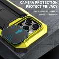 R-JUST Pancerne Etui Antywstrząsowe do iPhone 16 Pro żółte
