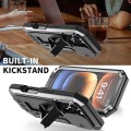 R-JUST Pancerne Etui Antywstrząsowe do iPhone 16 Pro czarne