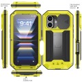 R-JUST Pancerne Etui Antywstrząsowe do iPhone 16 żółte