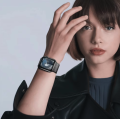 LULULOOK Lekka Bransoleta Tytanowa do Apple Watch Ultra 49/46/45/44mm czarna