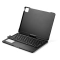 Podświetlana Obrotowa Klawiatura TouchPad do iPad Pro 11 2022/2021/2020 czarna