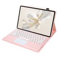 Różowe Etui Klawiatura TouchPad do Huawei MatePad Pro 12.2 2024