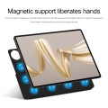 Czarne Magnetyczne Etui Pokrowiec do Huawei MatePad Pro 12.2 2024