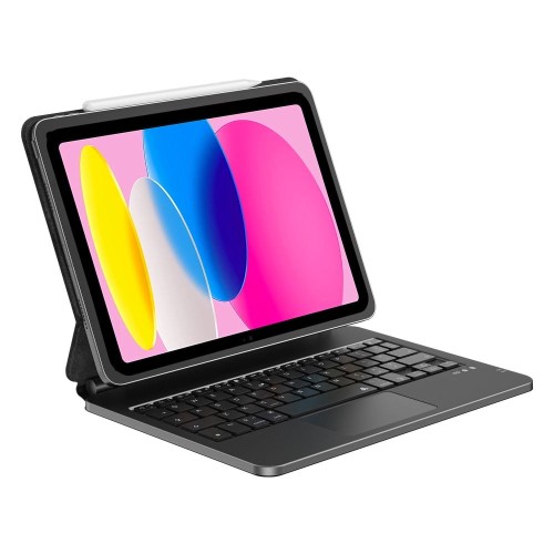 WIWU Czarne Magnetyczne Etui Magic Keyboard do iPad 10 2022 / iPad 11 2025